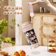 Chenxiange Tan Jianci same coffee cup thermal insulation cup portable food grade stainless steel straw water cup office men and women cream white-316 coffee cup-A1369 Tan Jianci