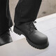Lugeli Derby Shoes Men Black Martin Boots Высококачественный британский стиль.