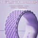 MacYo Yoga Wheel Open Back Yoga Equipment Beginners Fitness Yoga Back Bend Roller Magic Roller Home Pilates Circle Hibiscus Purple Shoulder Opening Posture Correction/Massage Relaxation MACYO MacYang Official | Quality Guaranteed