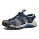 Humtto (Humtto) Herren Sommersportbaotou Sandalen bequem und atmungsaktiv am Meer Strand Sandalen Outdoor Stream Trail Schuhe Dunkelblau 43
