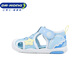 Dr. Jiang geht vorwärtsschuhe sommer Cartoon weicher Soje Baby Baby Atmungsfreie Sandalen 2S13A2007AM Blau Größe 21