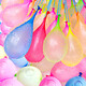 Extreme space Water balloon Quick water infusion balloon children's water battle artifact Small water bullet swimming pool happy party props 111