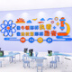 CHECHE SCIENCE ZONE SCIENCE CLASSORATION CLASSE CLLACE Cultural Mural Decoration Primaire et secondaire Biochimie Biochimie Classe de mise en page Autocollants muraux