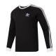 Adidas Clover Sports Men's Sport 25 Summer Nuevo tejido transpirable Camiseta de manga larga Top Sports T-Telephone Set de dos piezas IA4877+KB2465 2XL