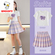 Snoopy Girls plissée jupe de style collégial jupe de style collégial pour enfants à la mode