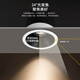 Leshi Lighting Offizielle Smart Spotlight Wohnzimmer Deckenlampe Einbau Loch Lampe Anti-Blend-Dimm-Spotlight-Impression-Serie Deep Cup Anti-Blend 9W Smart Model Ra9855