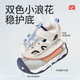 Shepherd boys toddler shoes 2025 summer new original little monster girls soft sole baby shoes baby breathable boys shoes Berry blue 22 shoes inside length 15.0cm/suitable for foot length 14.7cm