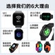 Xiaomi 2025 new smart watch No. 1 All-weather health monitoring heart rate, blood pressure, blood oxygen offline payment NFC access control multi-functional sports phone watch couple men and women model extreme night black-S10ProMax standard version-no payment