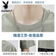 T-shirt Playboy Men Summer American American Imprimé en coton pur Coton à manches courtes Men Men de T-shirt pour hommes à manches inférieures décontractées [5008 styles] M