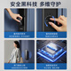 飞利浦（PHILIPS）小蓝盾全自动智能门锁入户门指纹锁家用防盗门密码锁电子门锁 702W 曜石黑