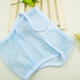 Xiqinbao Newborn Diaper Pants Baby Diaper Pocket Baby Breathable Pants 2 Pack (Blue + Yellow) S [Within 12Jin [Jin equals 0.5kg]]