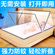 Qumuye Folding Mosquito Net Installation-free Student Dormitory Portable Mosquito Net Anti-mosquito Cover Home Single Bed Lazy Mosquito Net Blue Basic Model 190cm*80cm*80cm Suitable Bed 0.9m