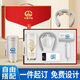 
OQB512 Nurses' Day gift custom logo business gift set corporate souvenir employee anniversary celebration beige lily of the valley cup/with line power bank/Feike borui hair dryer