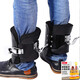 
Jiating inverter foot cover inverted machine gravity boots heightening device inverter fitness single bar inverted hook stretch transportation upgrade model black 1 double power belt
