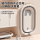 
Accor baby bathtub children's bathtub large-sized baby foldable, sit and lying bath rack washbasin set meal