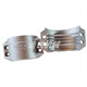 
Kezhitu stainless steel tile buckle EN14420-3/DIN2817 safety pipe clamp clamp two-piece clamp clamp 1 inch DN25*6 pipe outer diameter 34-36