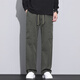 American Model Brand Work Hosen Männer losen gerade Herbst- und Winter-Fallschirmjägerhosen 2025 Frühlings- und Herbst-neue Sport- und Freizeithosen 9856-Military Green L Händler 110 ~ 130jin [Jin gleich 0,5 kg]