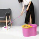 Gute Frau Wirbelwind -Eimer rotierende Mop Handpressung Dual Antrieb Handwaschmasch