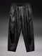 Weixuan Xiangyunsha casual pants for men in summer Chinese style men Xiangyunsha mulberry silk trousers loose large size wide-leg pants black trousers 9226 L recommended 115 to 130 Jin [Jin equals 0.5 kg] All size