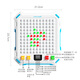 Yuxuanling Intelligent Gozi Chess Toys 8-12 ans 10 garçons et cadeaux d'anniversaire pour enfants GO