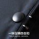 杉杉夹克男装春秋款商务休闲衣服棒球领行政干部抗皱耐磨防风外套男 藏青 L 175/92A