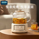 OIDIRE (Odd) health pot all-glass flower teapot teapot kettle constant temperature electric kettle teapot 0 glue multi-function menu 1L ODI-HC07 filter type