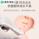 Rikang (rikang) a pot of three mouth baby learning cup children's straw cup duckbill cup baby drinking water cup straight cup 24/ B1049 B1049 Blue pot two suction heads ///