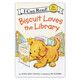 
Biscuit Loves the Library Imported original English picture books Primary school teaching aids