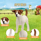 Sile Farm Kitten Bulldog Hunde Haustier Simulationsmodell Sammlung Ornament Spielzeug Great Dane 13962