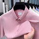Classic Car (LAOYECHE) pure cotton short-sleeved shirt occupation 2025 summer casual solid color shirt men business formal wear half-sleeved top AN15260 white M