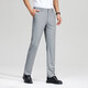 Jiumu Wang style men's summer thin casual suit pants middle-aged dad's solid color no-pressure pants micro-cone straight trousers 724 navy blue 29
