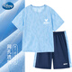 Disney Boys Suit Summer 2025 Boys Ropa y pantalones de secado rápido y pantalones Traje deportivo infantil TD2ET003 Azul 150
