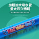 奇森小孩大人氛围感烟花水枪玩具抽拉式喷水男孩烟花水炮打水仗女孩 35CM烟花多孔水枪-红733A-677