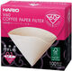HARIO Japanese filter paper v60 hand-brewed coffee filter paper fan-shaped hand grinder v01 filter paper coffee paper v02 filter paper v01 original color box 100 pieces 0 sheets