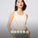 Keep运动瑜伽内衣25夏季新品女健身户外自带胸垫百搭文胸瑜伽背心 燕麦奶 M