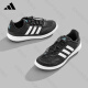 ADIDAS Adidas Trail Shoes Men's Shoes Women's Shoes 2025 Summer New Outdoor Wading Shoes Versatile Casual Sports Shoes Black/White JH9756 [Hot Sale] 39