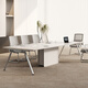 Muzhixiao E0 level conference table long table office desk and chair combination simple small negotiation office furniture training table long table E0 level plate 1.8 meter conference table