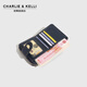 Charlie / Kelli Site Web officiel CK Brand Luxury Femme's Bag Wallet Cartoon Storage Key Sac 2025 NOUVEAU COIN WATLET CART SAG BLUE
