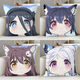 
Beizu Gui Fang Jia Dayi pillow blue file Baizi Baizhou Ziweihua peripheral Q version game peripheral cushion pillow BZ1283 Hina 45x45 cm (pillow case + pillow core)