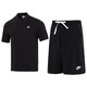 耐克（NIKE）运动套装男 25夏新款时尚polo衫透气短袖t恤休闲针织短裤 两件套. FN3895/010+DX0767/010 S/165【建议体重90/110斤】