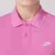 耐克（NIKE）官方舰店短袖男装 夏夏新款运动服时尚透气POLO衫翻领T恤衫 FN3895-675/粉色刺绣小标 XL