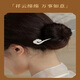 Pure silver hairpin 9999 solid pure silver s925 Ruyi Xiangyun female palace Chinese style cheongsam Hanfu hairpin birthday April peony happiness