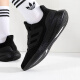 Adidas schwarze krieger Männer- und Frauenschuhe Frühling neuer Boost -Polsterung Laufschuhe atmungsaktiv
