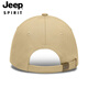 Jeep Hat Men's and Women's Baseball Hat Outdoor Sun Protection Peaked Hat Fishing Hat Sports Sun Hat CA0624 Khaki One Size (hat girth 56-61cm) Adjustable