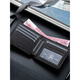 Jinlilai Herren Brieftasche Kurzer Brieftasche zweifache Brieftasche Mehrfachkarten Geschenkbox -Ticket -Clip -Geburtstagsgeschenk für Freund