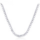 Fiber Bundle (QIANSHU) PT950 platinum necklace men's platinum necklace men's domineering platinum chain platinum snake bone chain thick chain weight about 64.51 grams long about 64 cm thick about 7.5