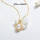 Jingrun Yantong S925 silver 1011mm white pearl pendant new style 10-11mm with 925 silver chain