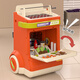 
Wild Knight Children's Toys Kitchen BBQ Cart Spray Grill Skewers Cooking Kitchenware Celebration Birthday Gift for Boys and Girls