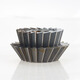 
XMSJEREAHSS high-speed steel single angle milling cutter angle cutter dovetail milling cutter 60*60 degree 55*45 degree V-slot milling cutter inverted 75*7027 holes