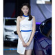 Seasonal fashion dress for women summer cocktail party irregular strapless sexy car model dress foot bath front car show picture color one size s can be worn at ordinary times